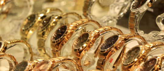 montres de luxe en Or